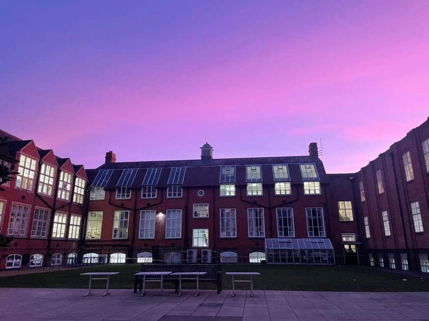 Anglia Ruskin University campus in Cambridge, England