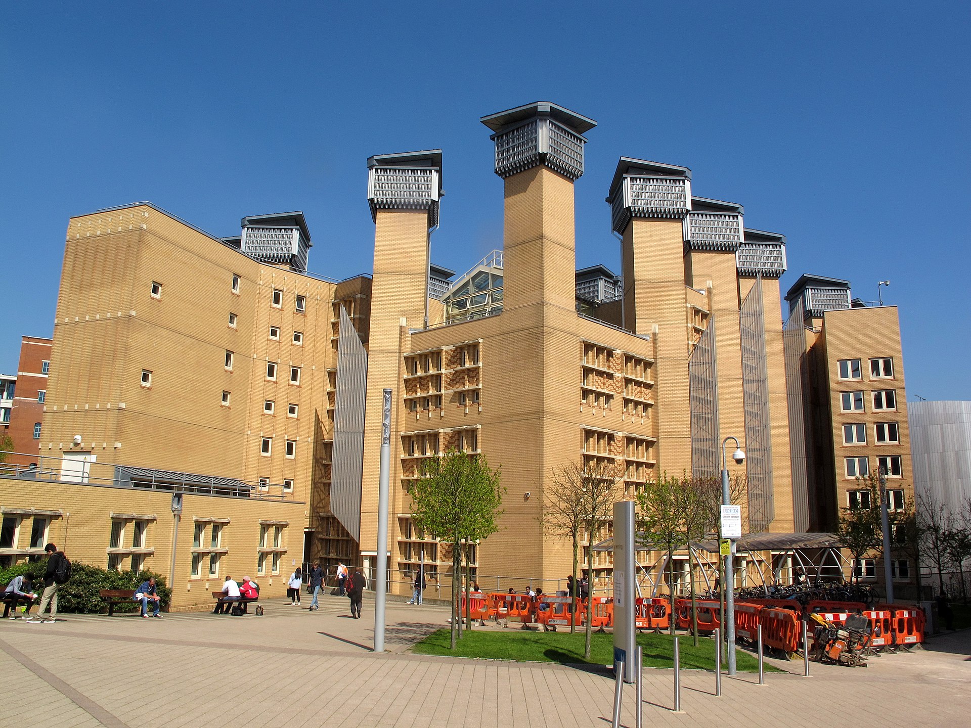 Coventry University campus in Coventry, England